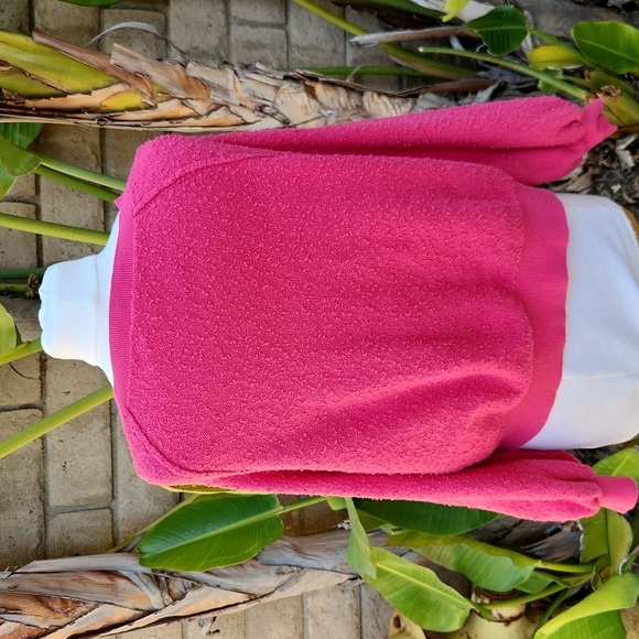 Free People Found my Friend Cropped Sweater Pink Extra Small - Picture 3 of 10